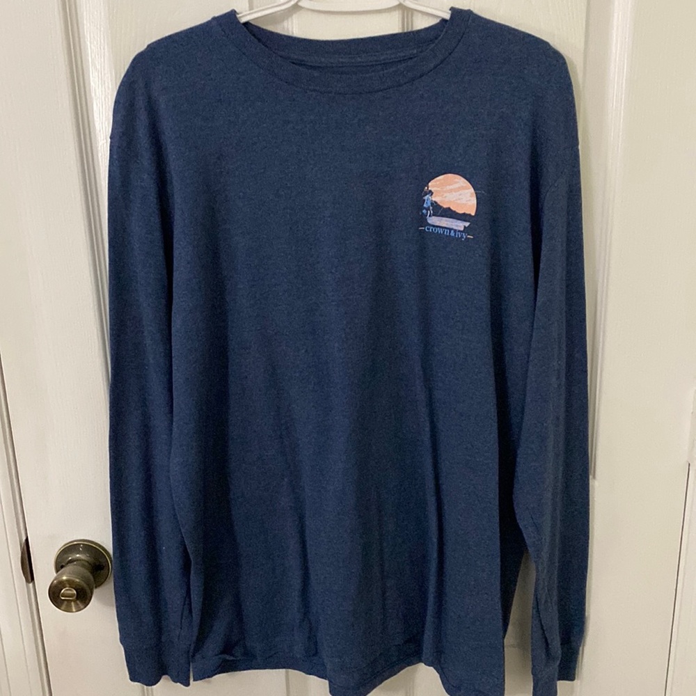 Crown and Ivy long sleeve T-shirt.